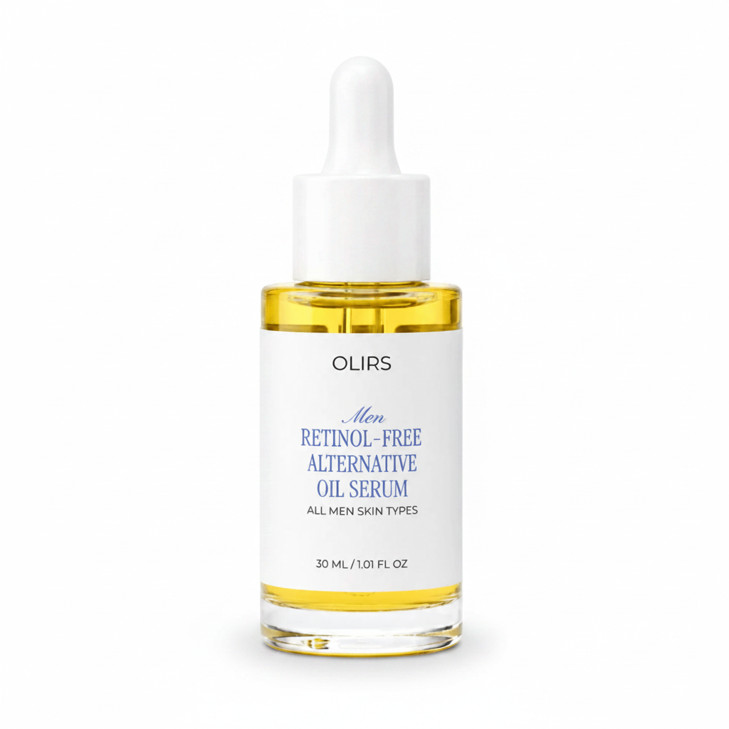 Bakuchiol Night Oil Serum - Catalogue Product Photo | OLIRS Men's Skincare