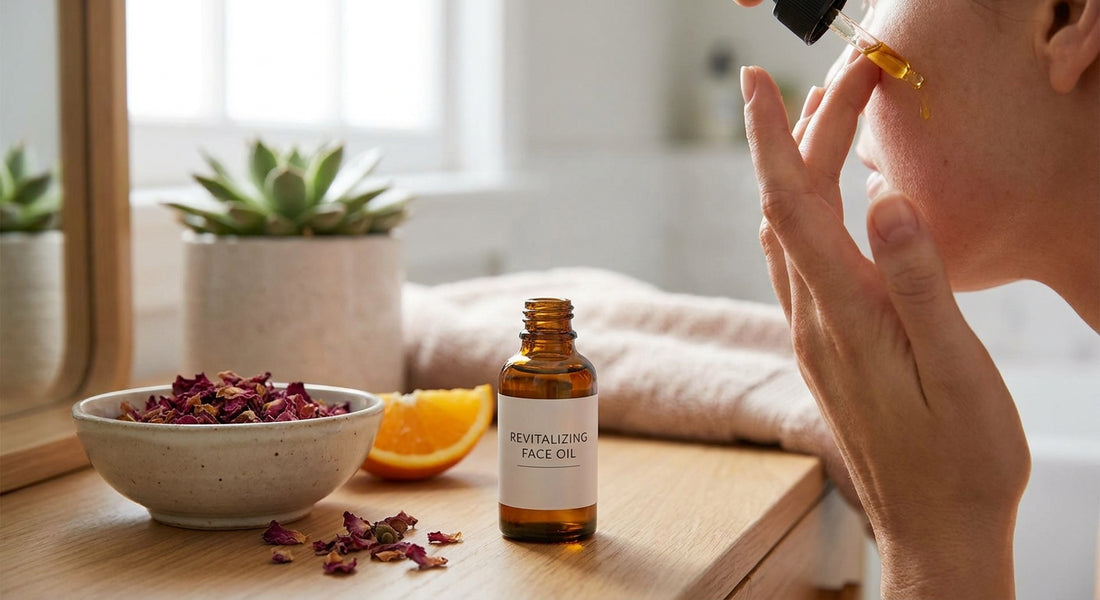 Face oil for dull, tired-looking skin