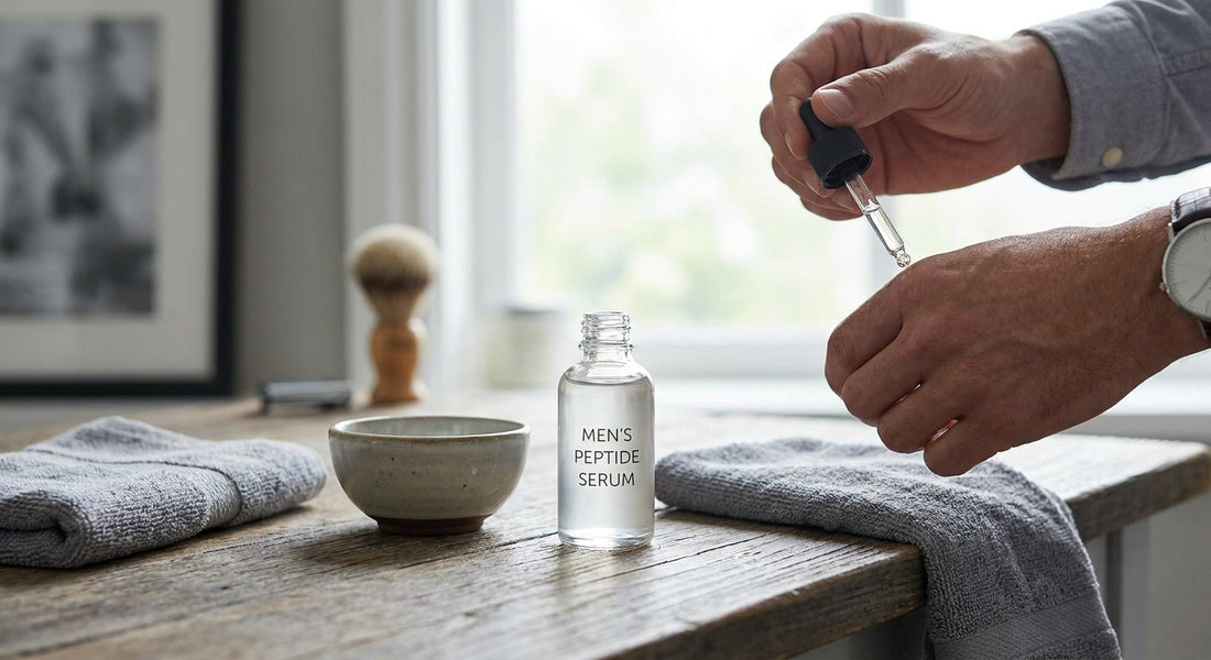 Peptide serum for firmer-looking skin after 30