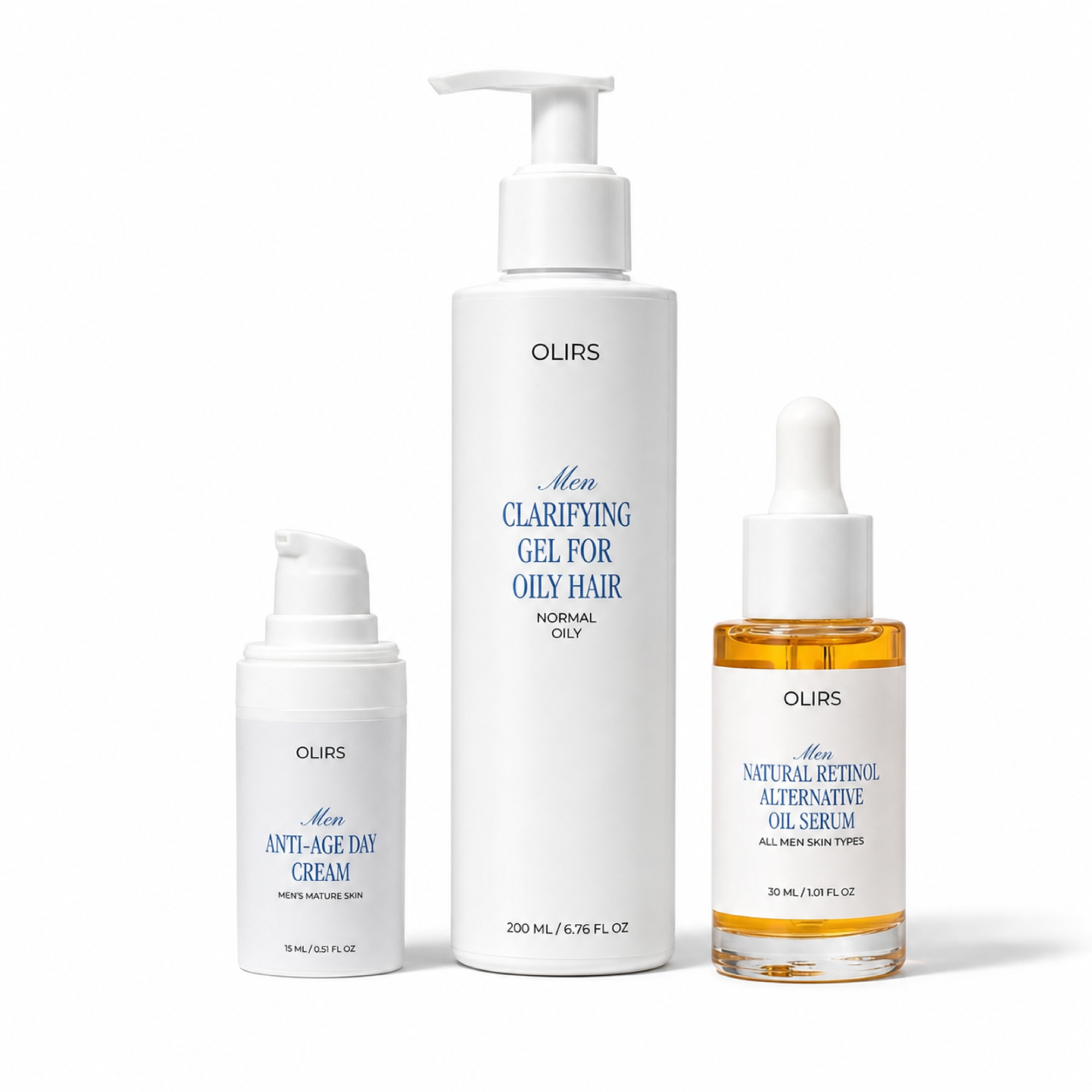 Fresh Skin Routine Set - Catalogue Product Photo | OLIRS Men's Skincare