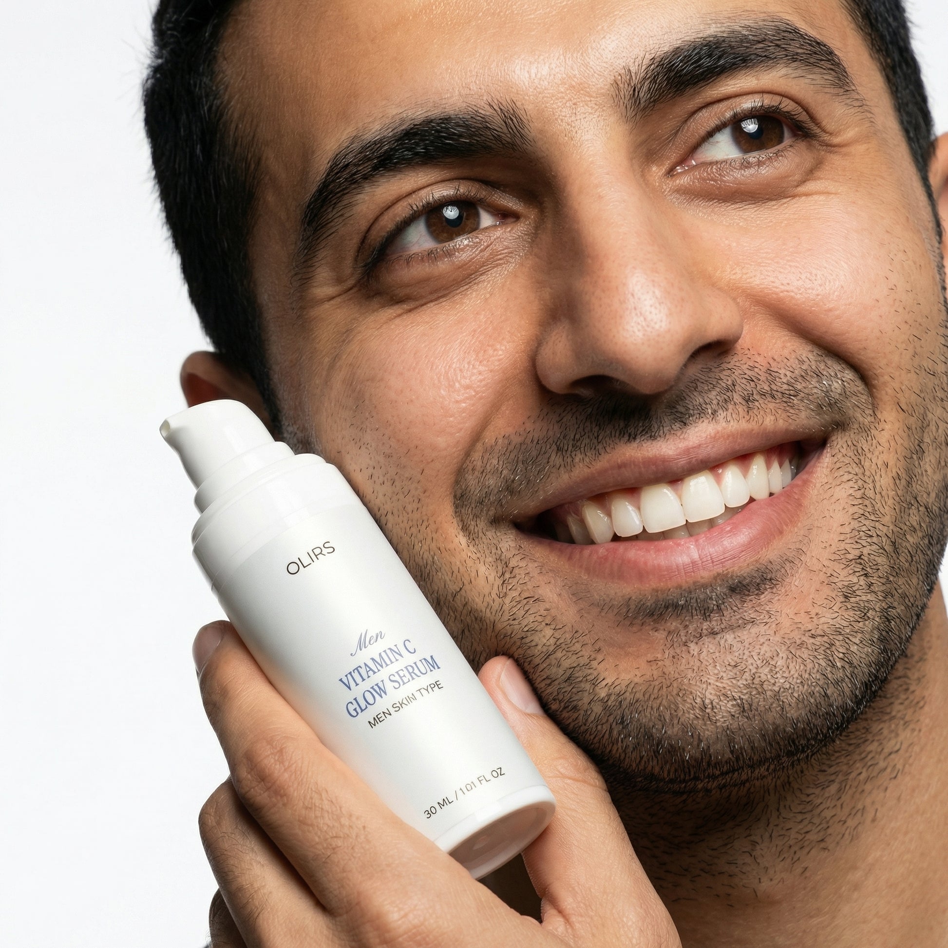 Vitamin C Glow Serum - Character Portrait | OLIRS Men's Skincare