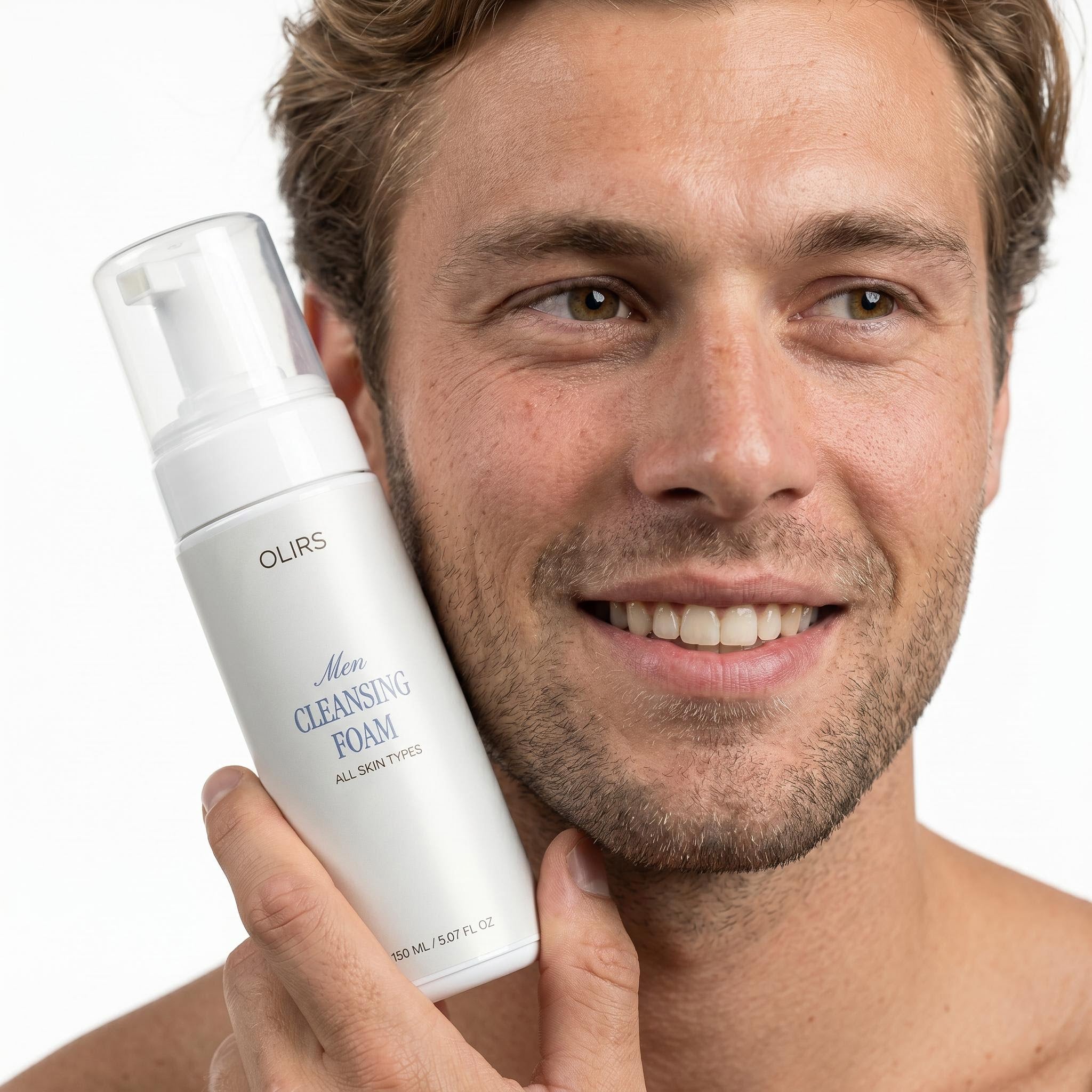 Daily Cleansing Foam - Character Holding Product | OLIRS Men's Skincare