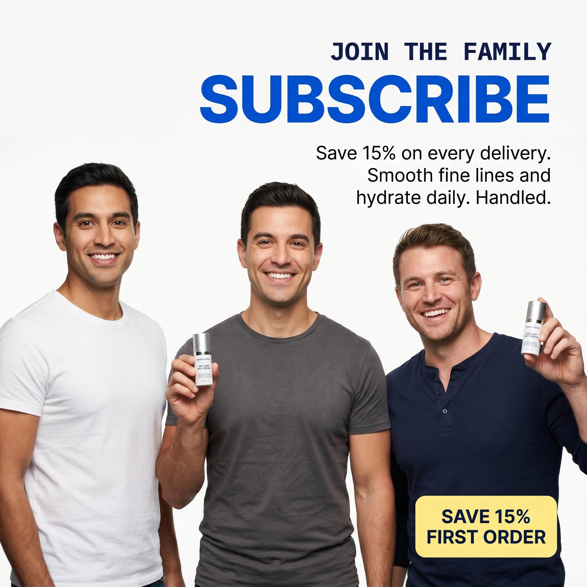 Firm-Look Day Cream - Subscribe Family Group | OLIRS Men's Skincare