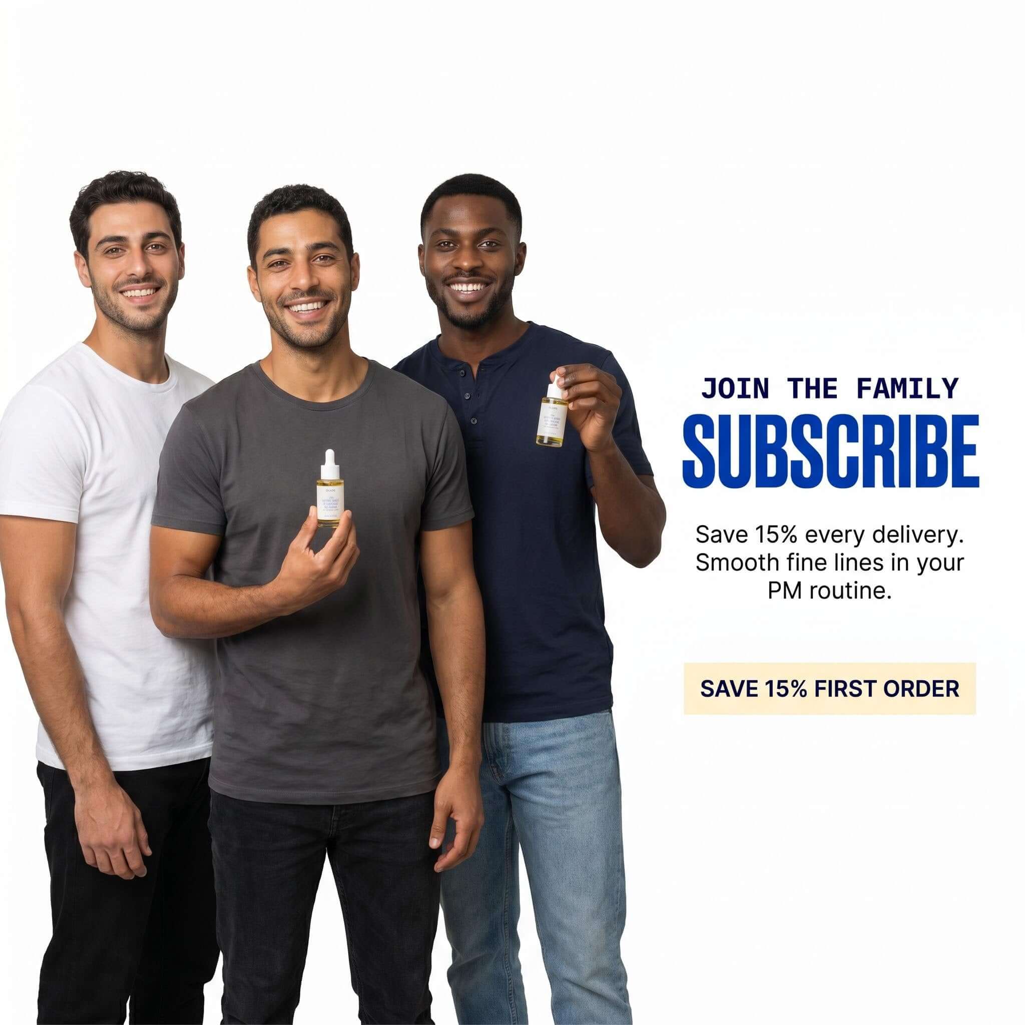 Bakuchiol Night Oil Serum - Subscribe Family Group | OLIRS Men's Skincare