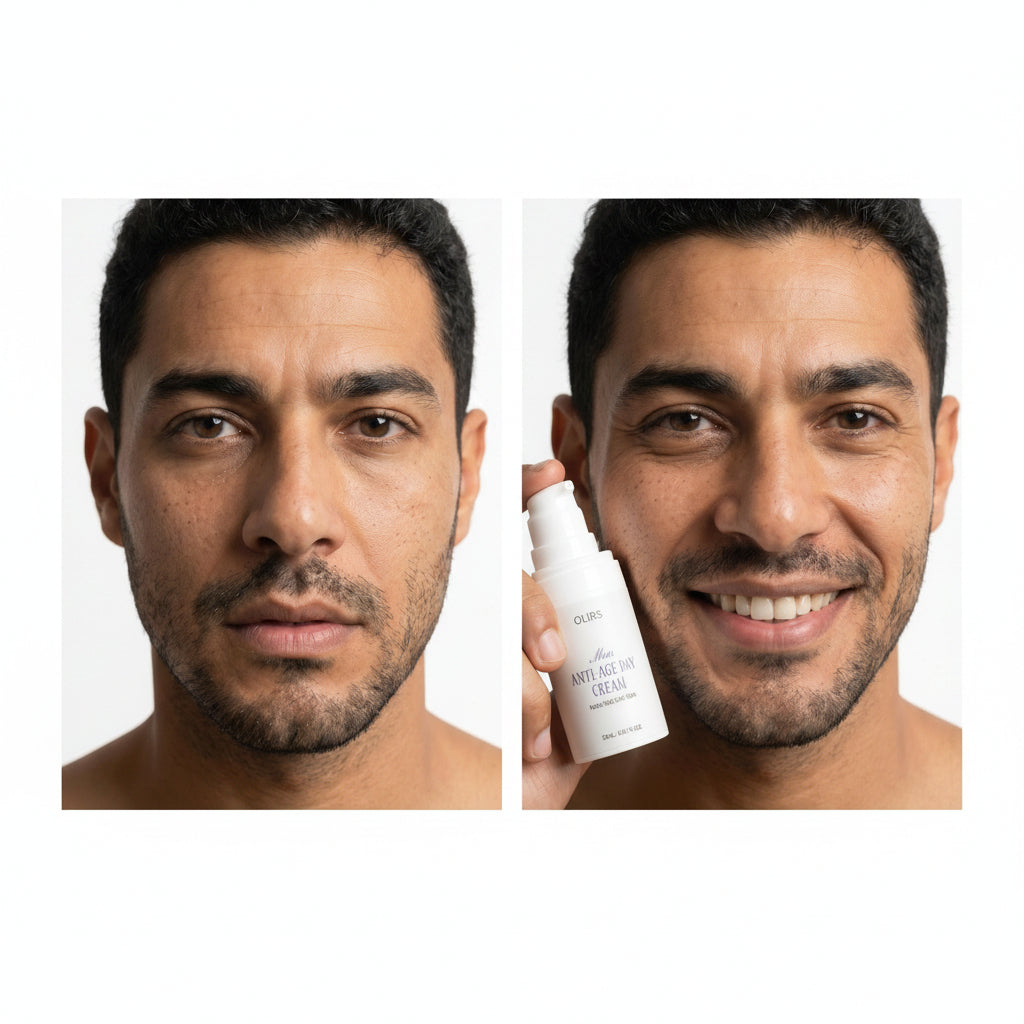 Firm-Look Day Cream - Problem Solution | OLIRS Men's Skincare