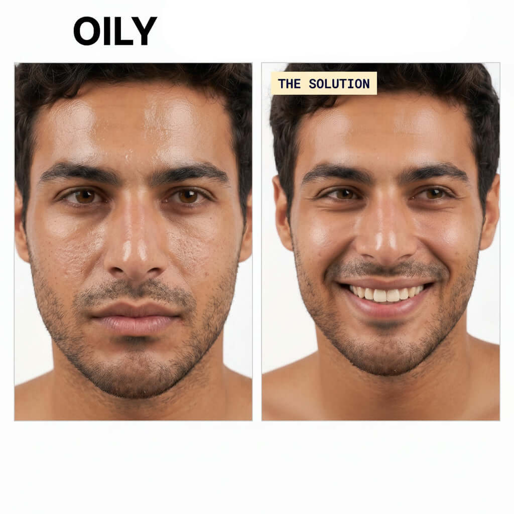 Daily Foaming Face Mousse - Problem Solution | OLIRS Men's Skincare