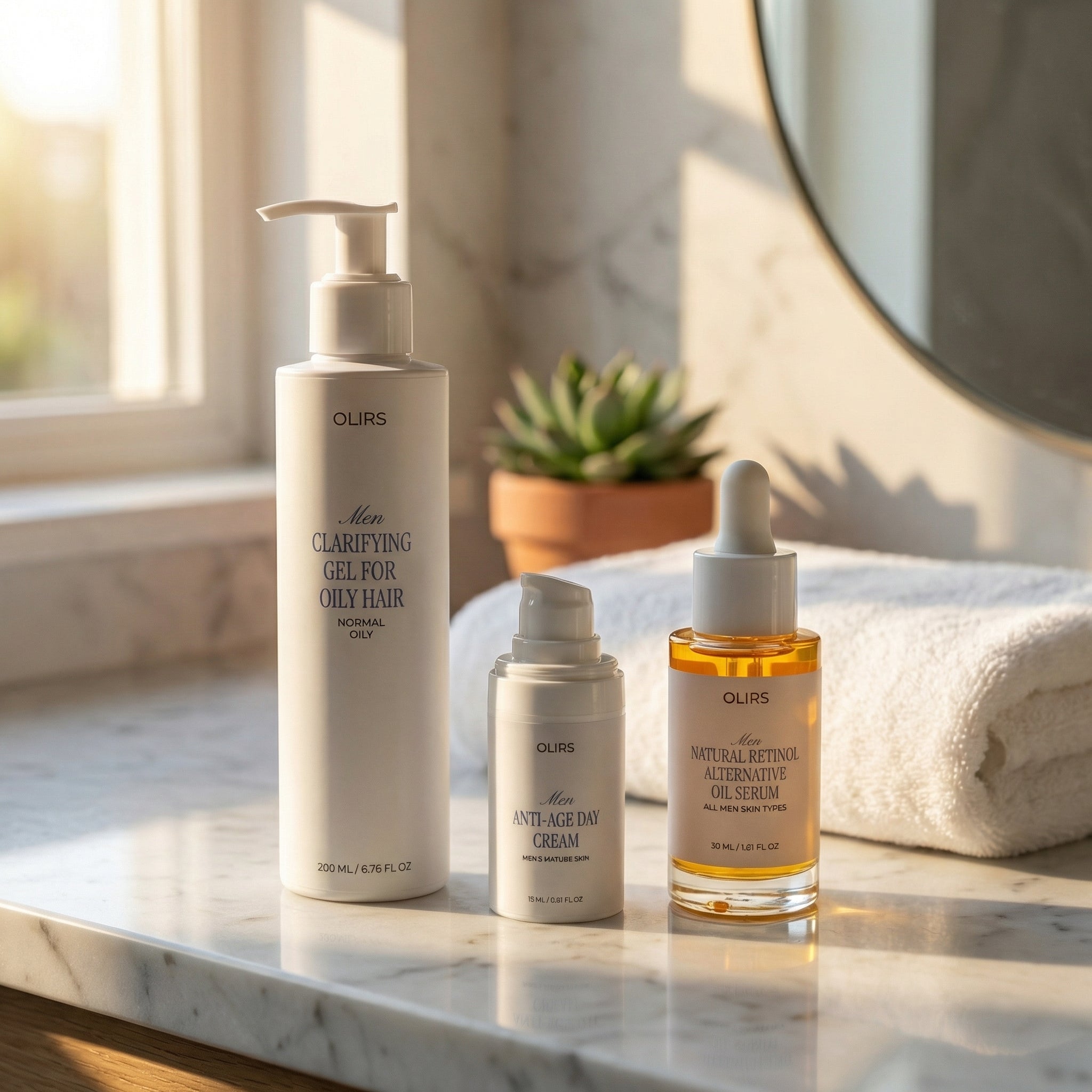 Fresh Skin Routine Set - Lifestyle | OLIRS Men's Skincare